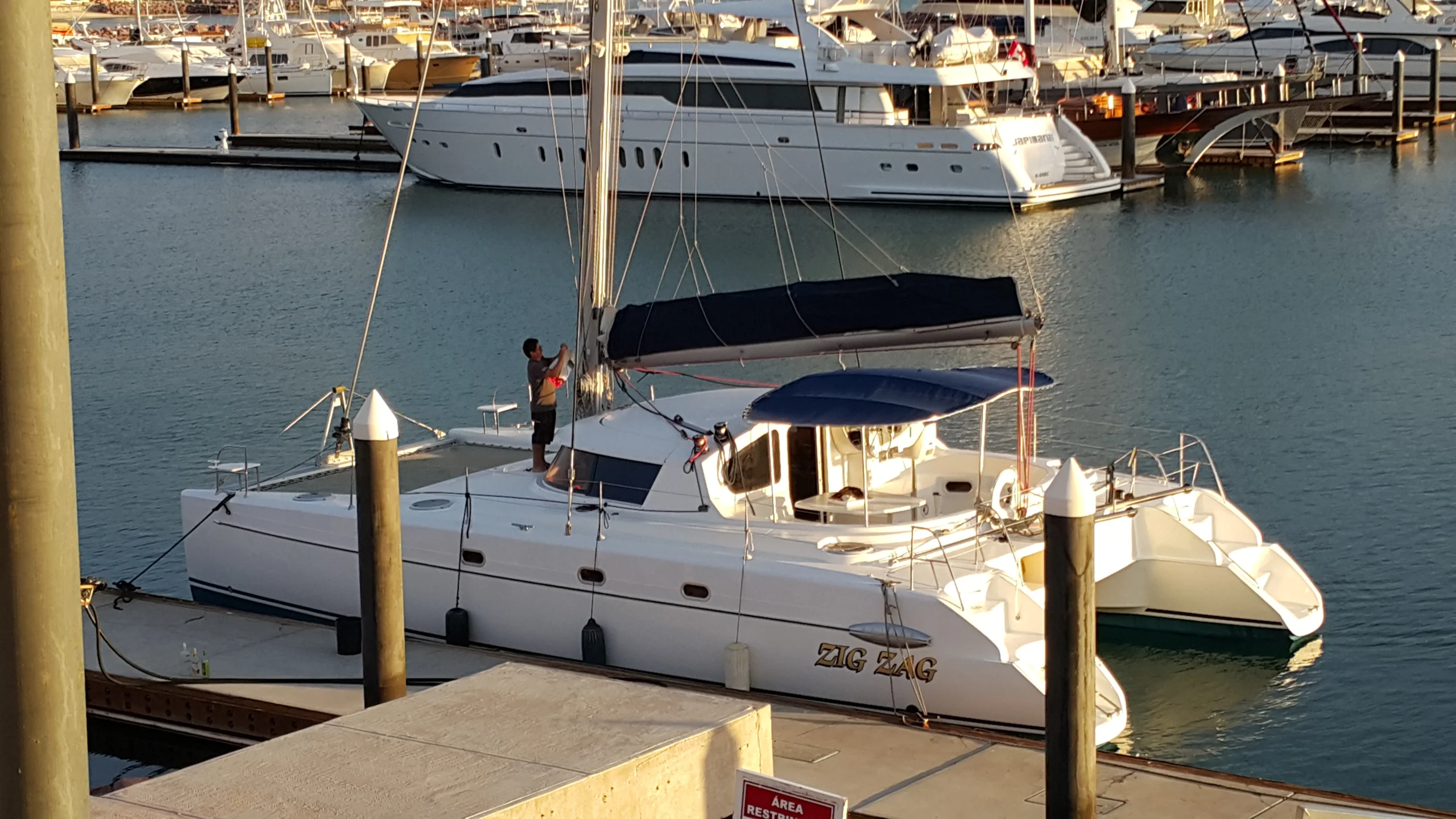 Private catamaran sailing in Los Cabos, Baja California Sur Sail Baja Adventures